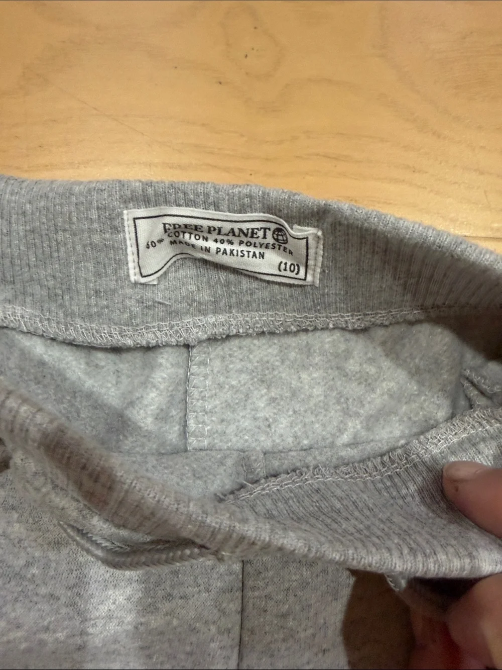 Free Planet Gray Kids Sweatshorts with Drawstring